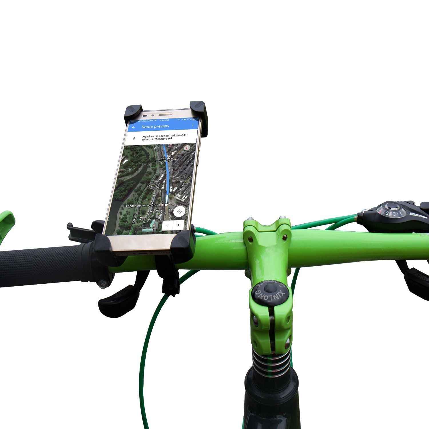 COOWOO Support Vélo smartphone Guidon Support Universel Téléphone